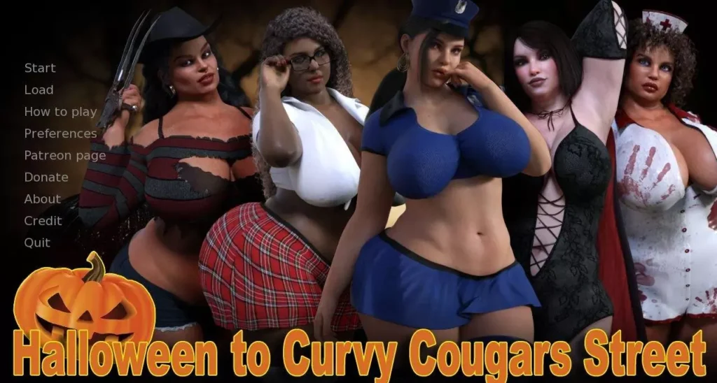 Halloween to Curvy Cougars Street 18+ Final на андроид